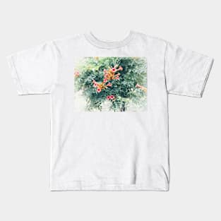 Tecoma blossom Kids T-Shirt